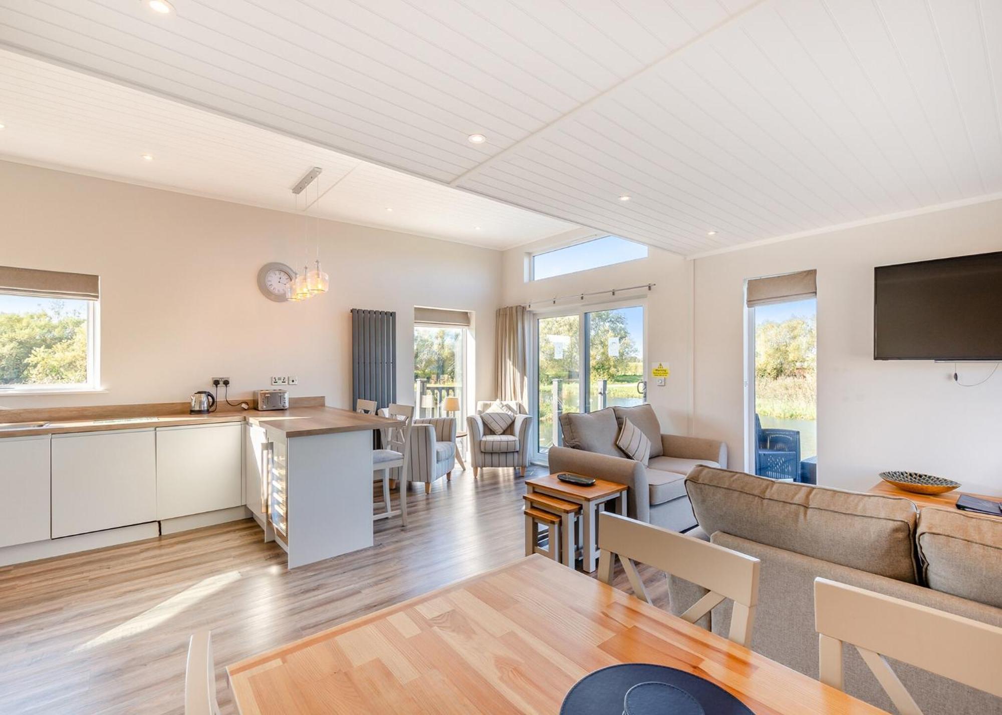 Waterside Hambleton Lakeside Lodges Poulton-le-Fylde Chambre photo